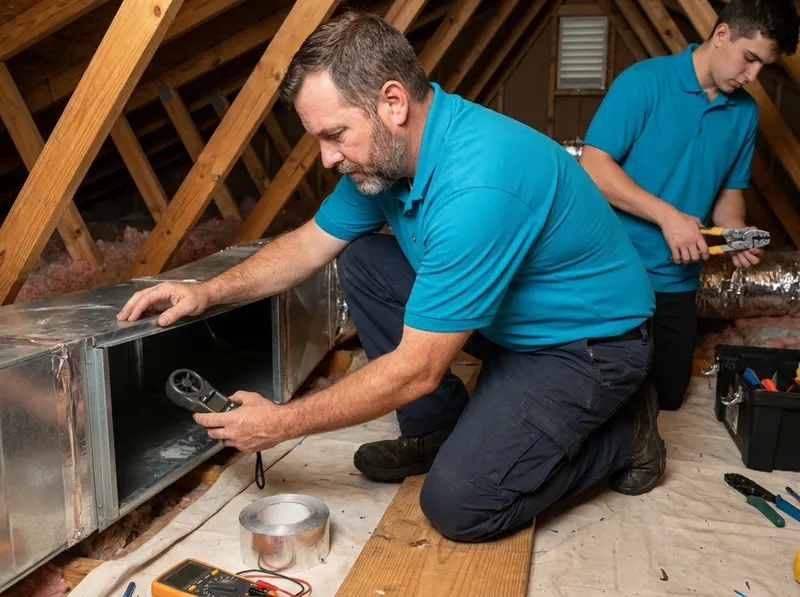Ductwork Repair & Airflow Balancing in Tampa, FL