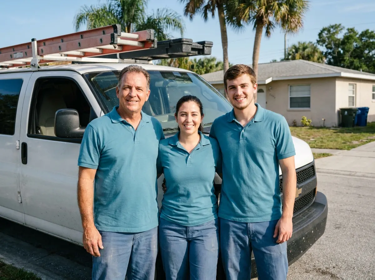First-Class HVAC Solutions hvac team in Tampa, FL